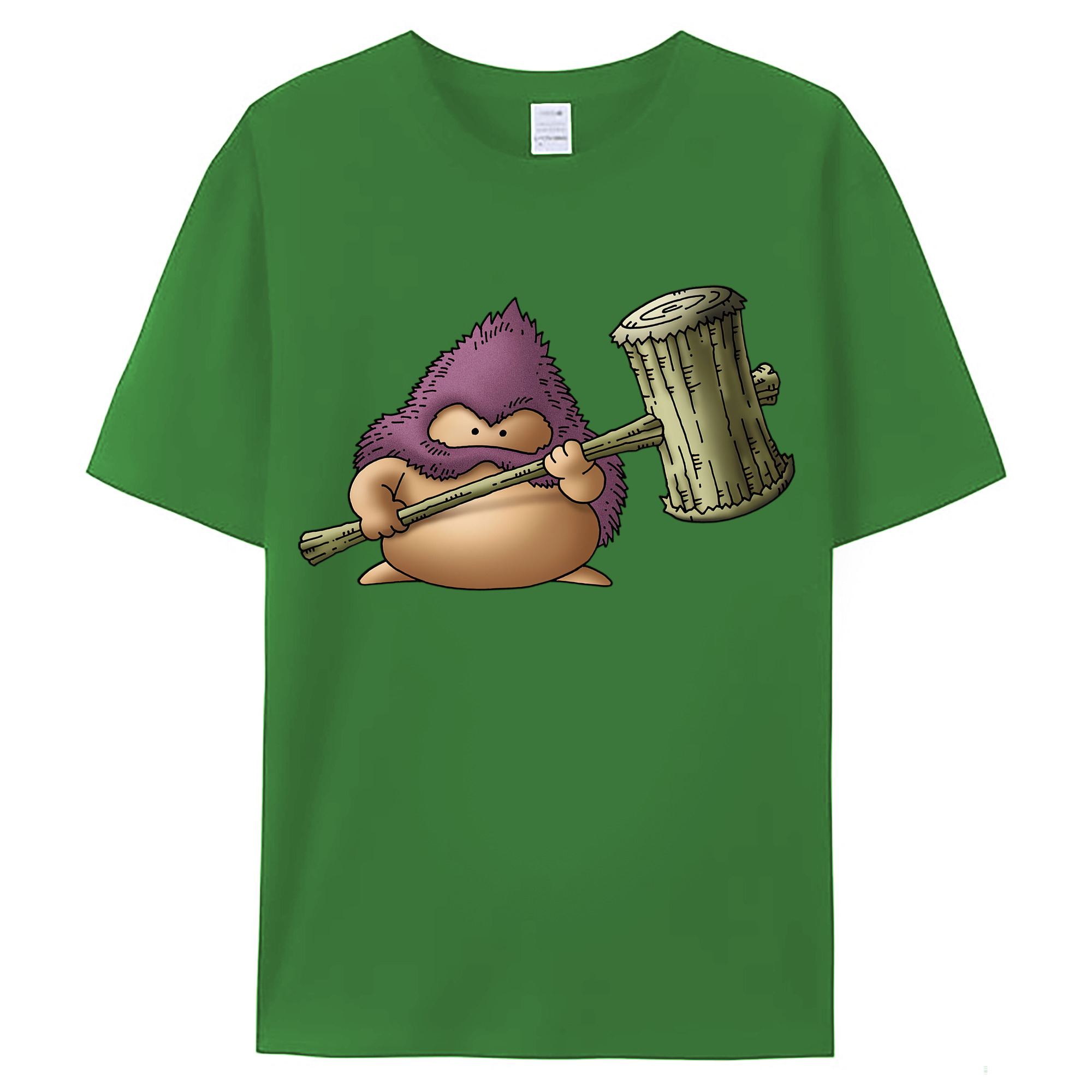 （画像用） ドラゴンクエスト Doragon Kuesuto Dragon Quest レディースカジュアルプリントTシャツ（綿100％）